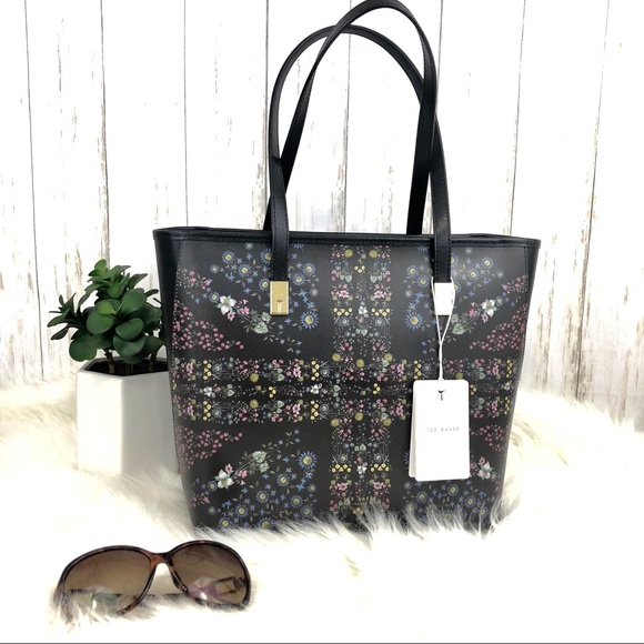 Ted Baker London Handbags - NWT TED BAKER Floral Unity Flag Small Short Bag👜